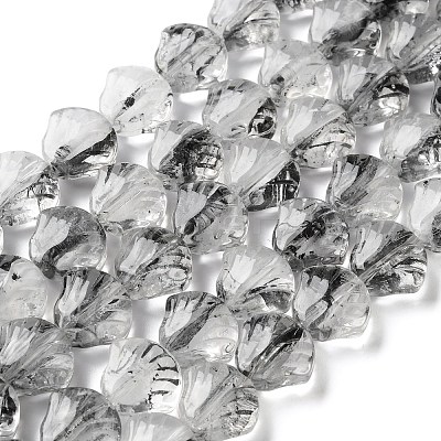 Inner Flower Handmade Lampwork Beads Strands LA-CBA3F7A-02J-1