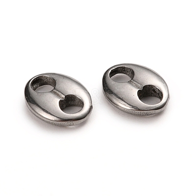 Tarnish Resistant 304 Stainless Steel Oval Links connectors STAS-I141-02P-1