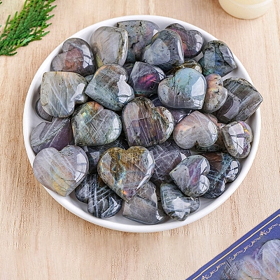 Natural Labradorite Palm Stones PW-WG69FB4-01-1
