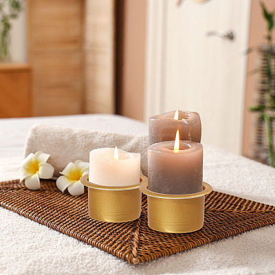 40Pcs Aluminum Candle Cups AJEW-CA0004-53A-1