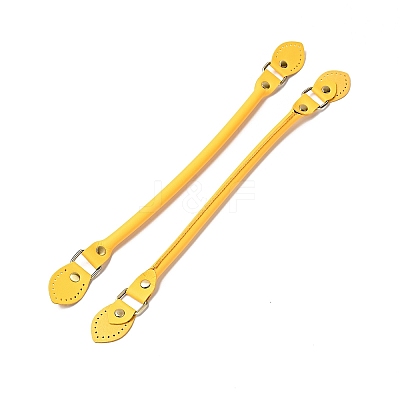 Leaf End Microfiber Leather Sew on Bag Handles FIND-D027-12A-1