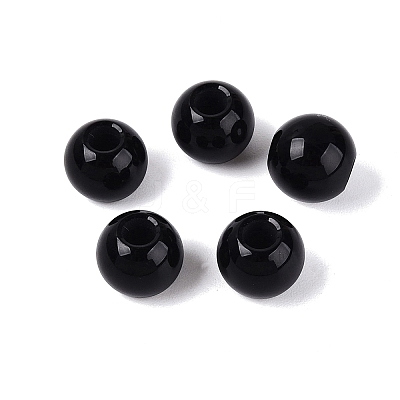 Natural Black Onyx Beads G-Q602-08A-05-1