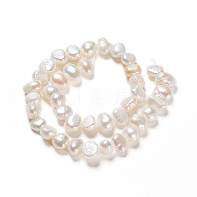 Natural Cultured Freshwater Pearl Beads Strands X-PEAR-I004-08B-1