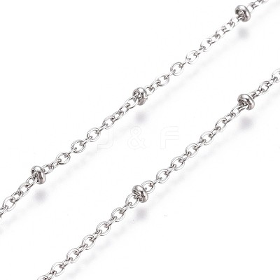 Tarnish Resistant 304 Stainless Steel Cable Chain CHS-L024-019P-1