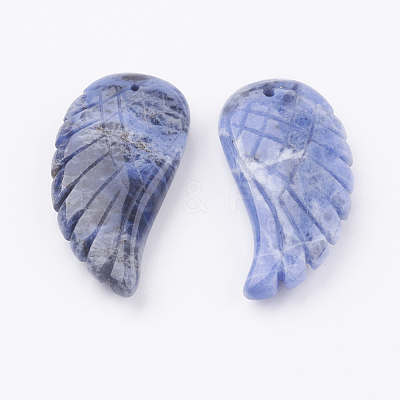 Natural Sodalite Pendants G-E435-F-08-1