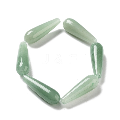Natural Green Aventurine Beads Strands G-P528-H07-01-1