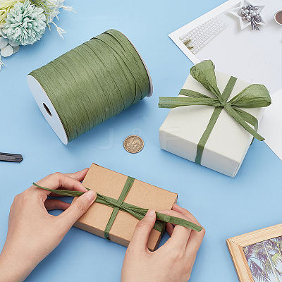 Flat Raffia Paper Ribbon OCOR-BC0006-20C-1