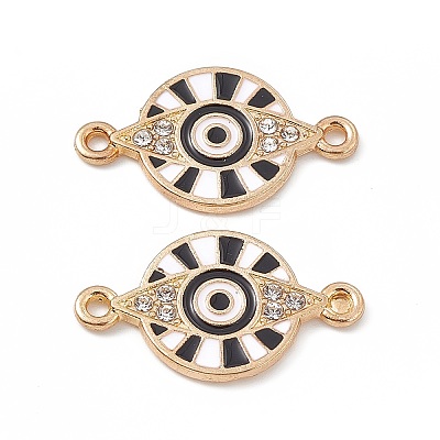 Alloy Crystal Rhinestone Connector Charms FIND-C019-52KCG-1