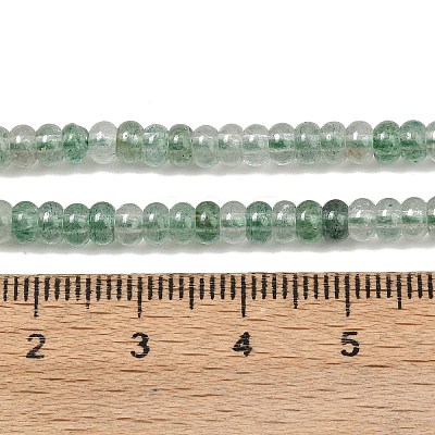 Natural Green Strawberry Quartz Beads Strands G-K343-C46-01-1