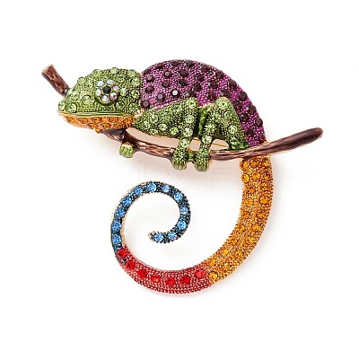 Alloy Enamel Brooches JEWB-P012-06A-1