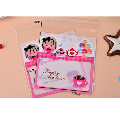 Rectangle Plastic Cellophane Bags OPC-F004-05-1
