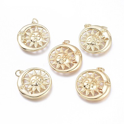 Brass Pendants LS-KK-I673-10G-1