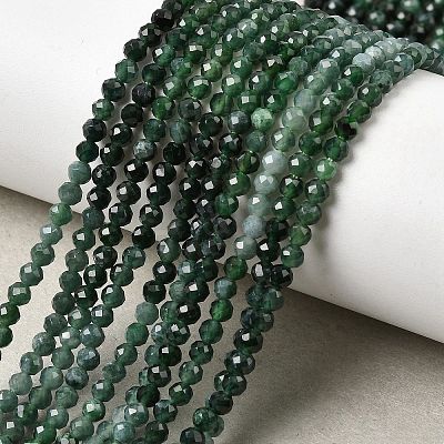 Natural Jadeite Beads Strands G-P603-C-3mm-02-1