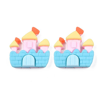 Opaque Resin Cabochons CRES-S308-068-1