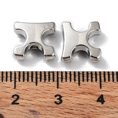 Rack Plating Alloy Beads PALLOY-Q458-21P-1