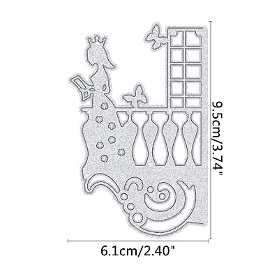 Carbon Steel Cutting Dies Stencils DIY-WH0170-099-1