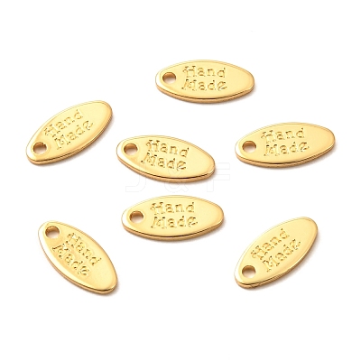Brass Pendants KK-P203-11G-1