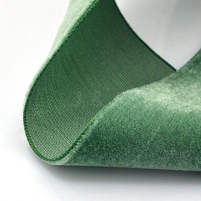 Polyester Velvet Ribbon for Gift Packing and Festival Decoration SRIB-M001-7mm-587-1