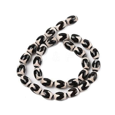 Tibetan Style dZi Agate Beads Strands G-N344-02A-1