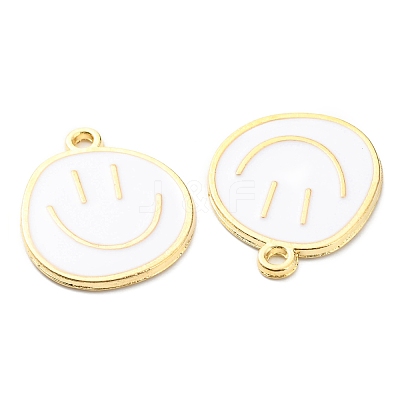 Alloy Enamel Pendants ENAM-D051-18G-01-1