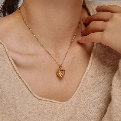 925 Sterling Silver Pendant Necklaces NJEW-L179-03G-1