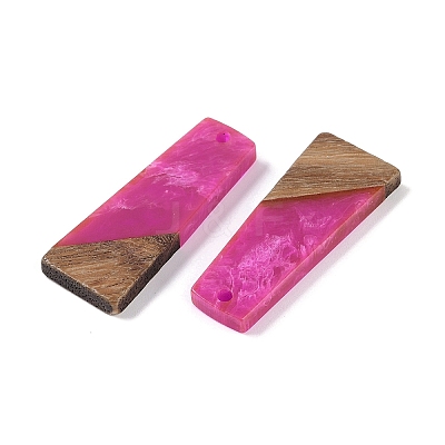 Resin & Wood Pendants WOOD-F015-04H-1
