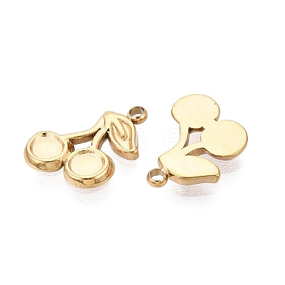 304 Stainless Steel Charms STAS-N125-25G-G-1
