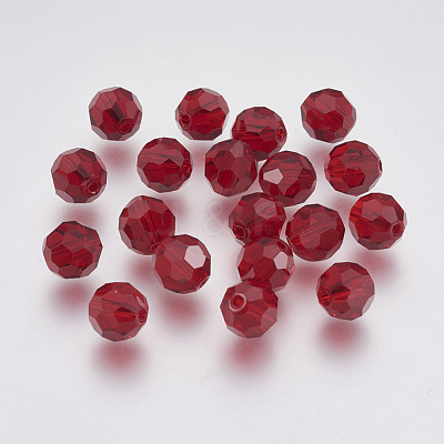Imitation Austrian Crystal Beads SWAR-F021-8mm-208-1