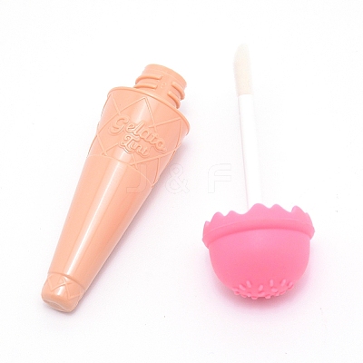 Plastic Lip Gloss Bottle LS-MRMJ-WH0068-83-1