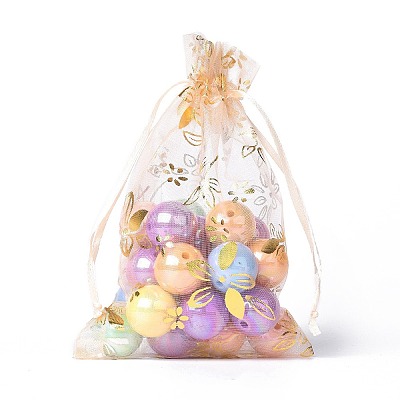 Organza Drawstring Jewelry Pouches OP-I001-A09-1