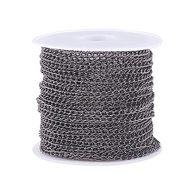 Brass Twisted Chains CHC-CJ0001-24B-1