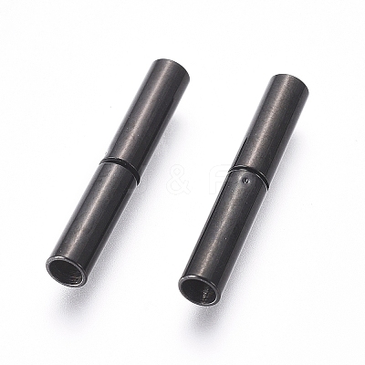 304 Stainless Steel Bayonet Clasps STAS-M274-006B-1