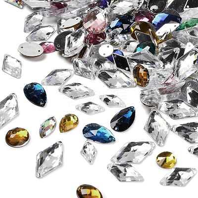 Sew On Acrylic Rhinestones DIY-XCP0003-57-1