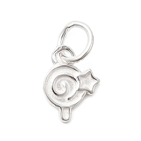 925 Sterling Silver Lollipop Charms STER-A048-22S-1