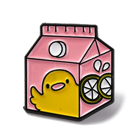 Duck Alloy Enamel Pins JEWB-K023-02EB-02-1