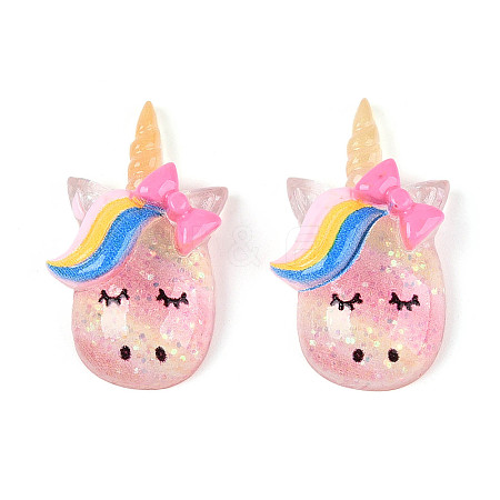 Resin Cabochons CRES-N018-033-1