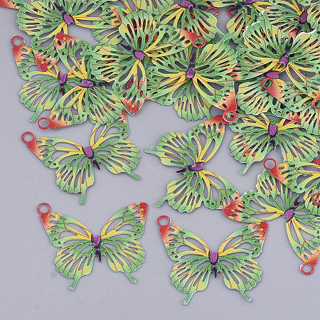 Printed Brass Pendants LS-KKC-R002-02D-1