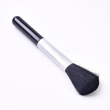 Plastic Handle Makeup Brush MRMJ-WH0059-77-1
