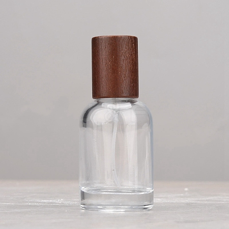 Transparent Glass Perfume Spray Bottle PW-WG90B21-02-1