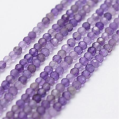 Natural Amethyst Bead Strands G-G663-17-2mm-1