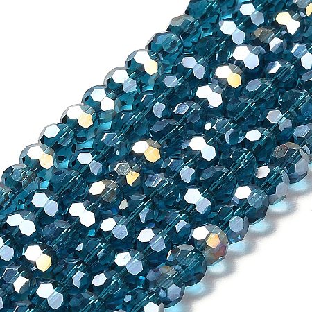 Transparent Glass Beads EGLA-A035-T6mm-B12-1