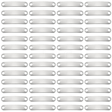 100Pcs 201 Stainless Steel Links/Connectors STAS-BBC0007-41-1