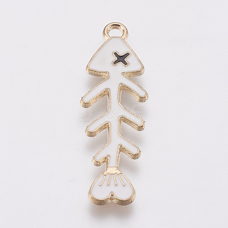 Zinc Alloy Enamel Pendants LS-PALLOY-I124-20G-C-1