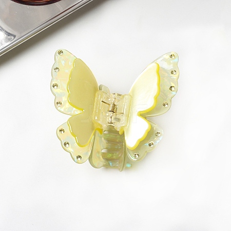 Butterfly Arcylic Claw Hair Clips for Women Girls PW-WG0D690-04-1