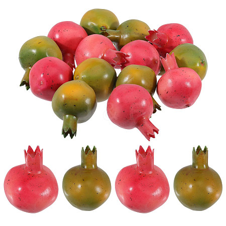 CHGCRAFT 20Pcs 2 Colors Mini Foam Imitation Pomegranates AJEW-CA0004-33-1