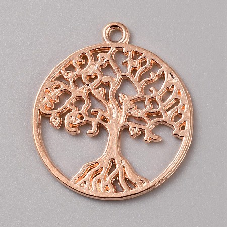 Alloy Pendants FIND-WH0139-186RG-1