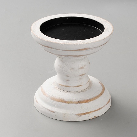 Wooden Candlestick DIY-WH0308-813A-1