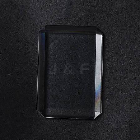 Glass Chinese Calligraphy Paper Weight Cast AJEW-WH0596-645-1