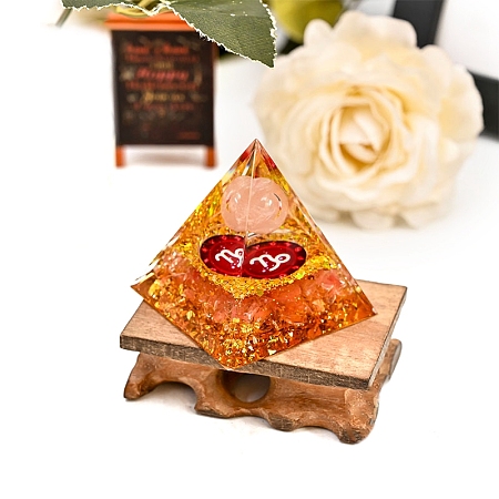 Constellation Orgonite Pyramid Resin Energy Generators PW-WG5E2FD-05-1