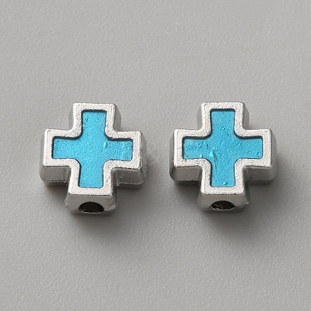 Alloy Enamel Beads LS-FIND-WH00670-A19-12-1